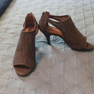 Grey Cutout Heels By Style & Co.